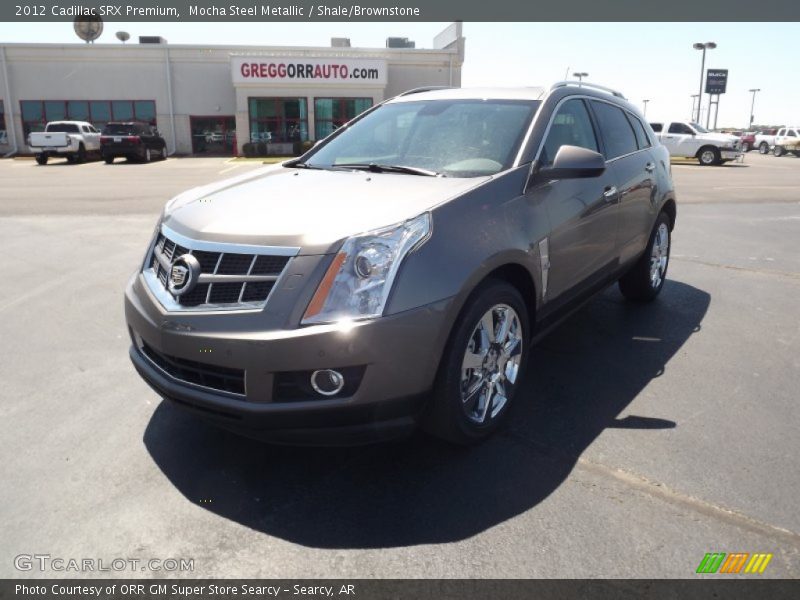 Mocha Steel Metallic / Shale/Brownstone 2012 Cadillac SRX Premium