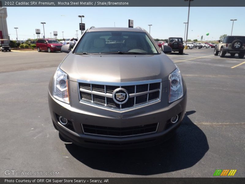 Mocha Steel Metallic / Shale/Brownstone 2012 Cadillac SRX Premium