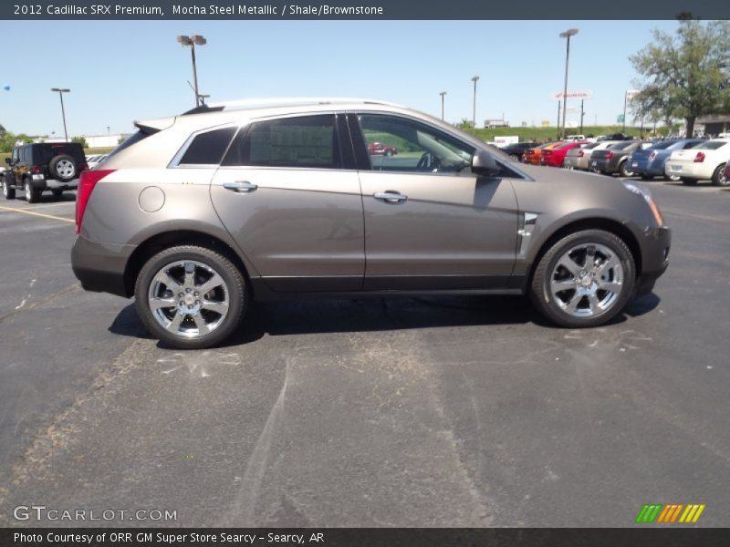 Mocha Steel Metallic / Shale/Brownstone 2012 Cadillac SRX Premium