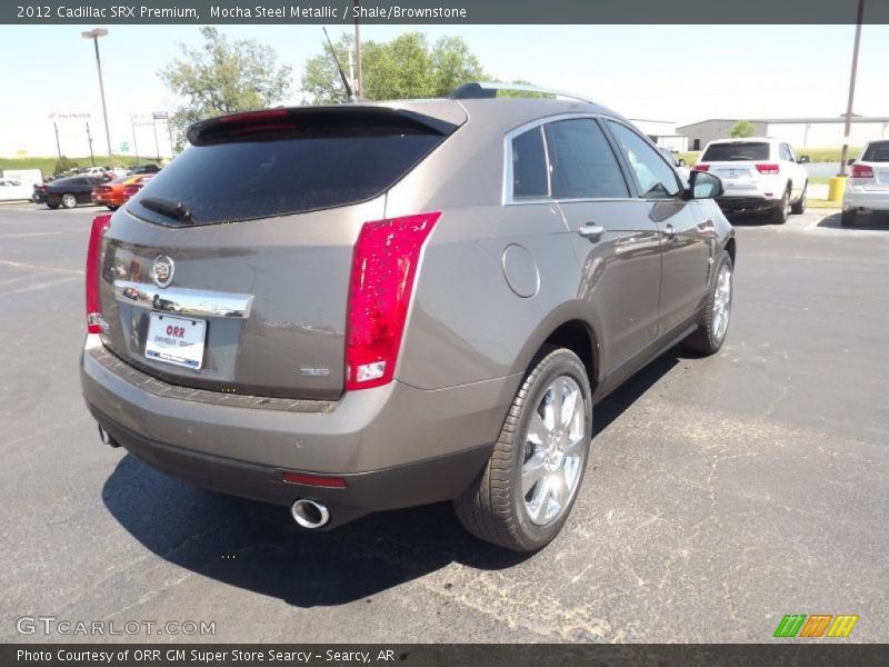 Mocha Steel Metallic / Shale/Brownstone 2012 Cadillac SRX Premium