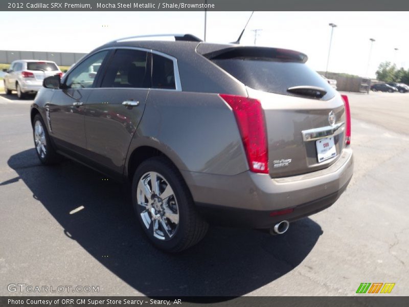 Mocha Steel Metallic / Shale/Brownstone 2012 Cadillac SRX Premium