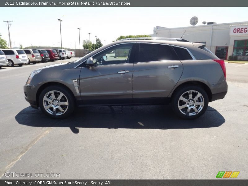 Mocha Steel Metallic / Shale/Brownstone 2012 Cadillac SRX Premium