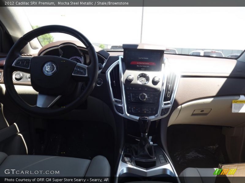 Mocha Steel Metallic / Shale/Brownstone 2012 Cadillac SRX Premium