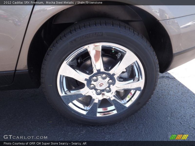 Mocha Steel Metallic / Shale/Brownstone 2012 Cadillac SRX Premium