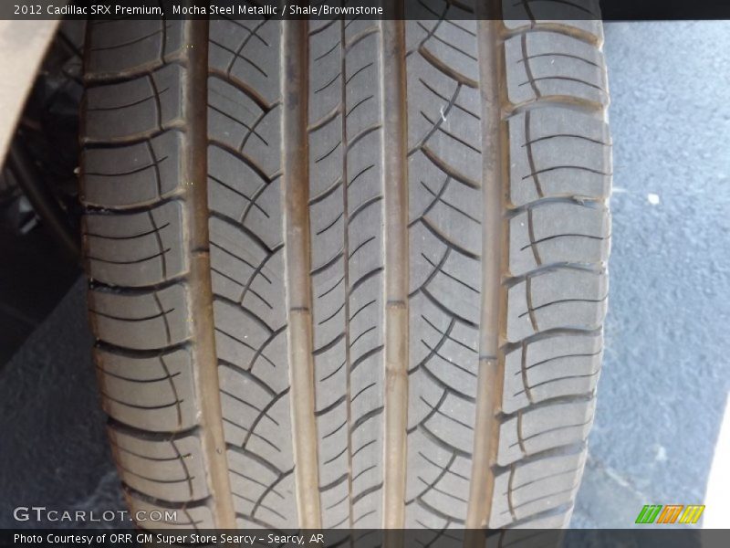 Mocha Steel Metallic / Shale/Brownstone 2012 Cadillac SRX Premium