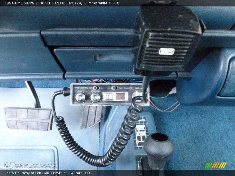 Summit White / Blue 1994 GMC Sierra 1500 SLE Regular Cab 4x4
