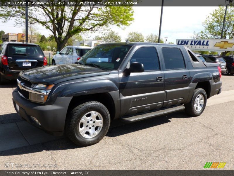 Dark Gray Metallic / Gray/Dark Charcoal 2006 Chevrolet Avalanche Z71 4x4