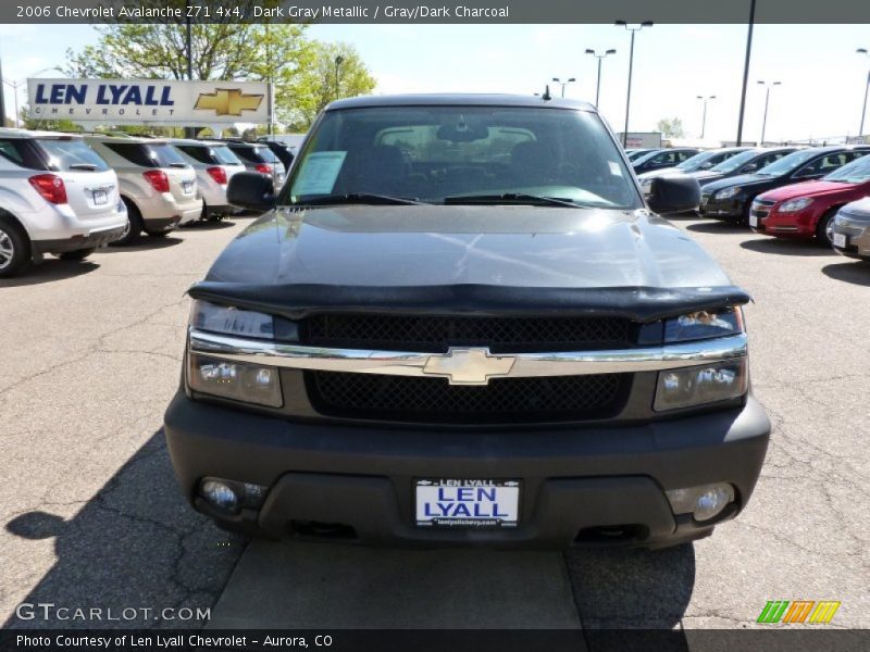 Dark Gray Metallic / Gray/Dark Charcoal 2006 Chevrolet Avalanche Z71 4x4