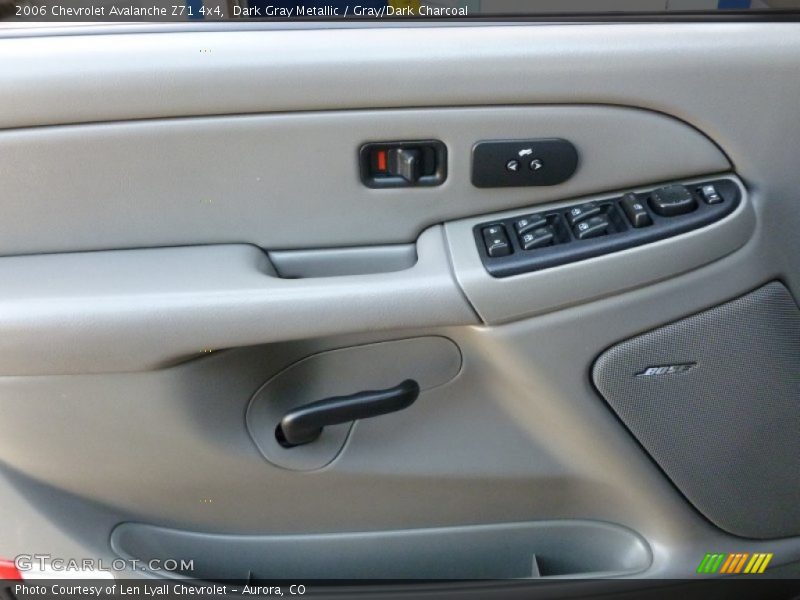 Dark Gray Metallic / Gray/Dark Charcoal 2006 Chevrolet Avalanche Z71 4x4