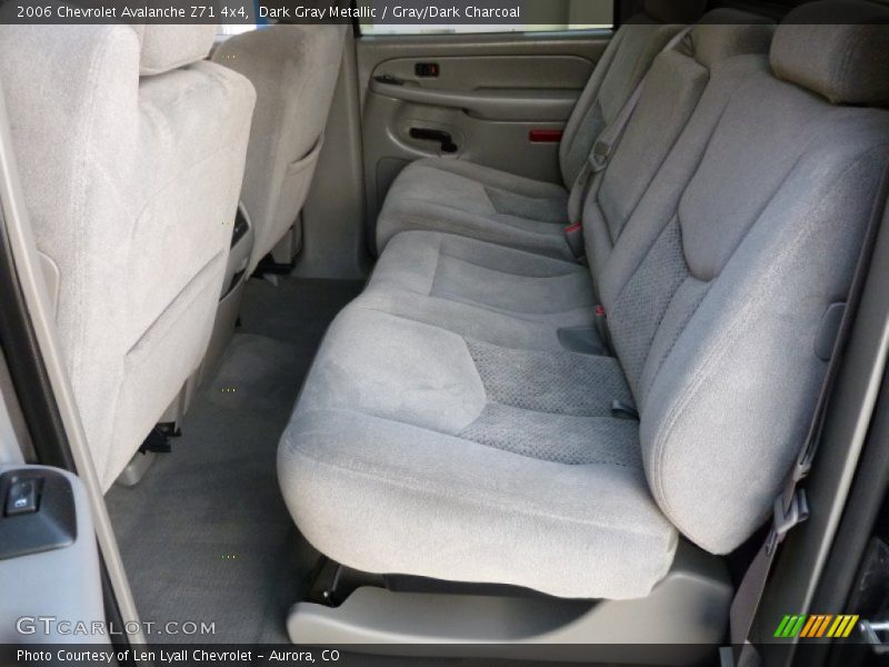 Dark Gray Metallic / Gray/Dark Charcoal 2006 Chevrolet Avalanche Z71 4x4