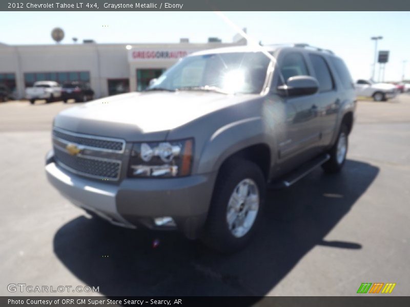 Graystone Metallic / Ebony 2012 Chevrolet Tahoe LT 4x4