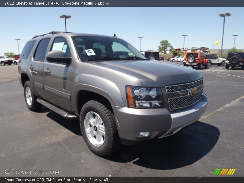 Graystone Metallic / Ebony 2012 Chevrolet Tahoe LT 4x4