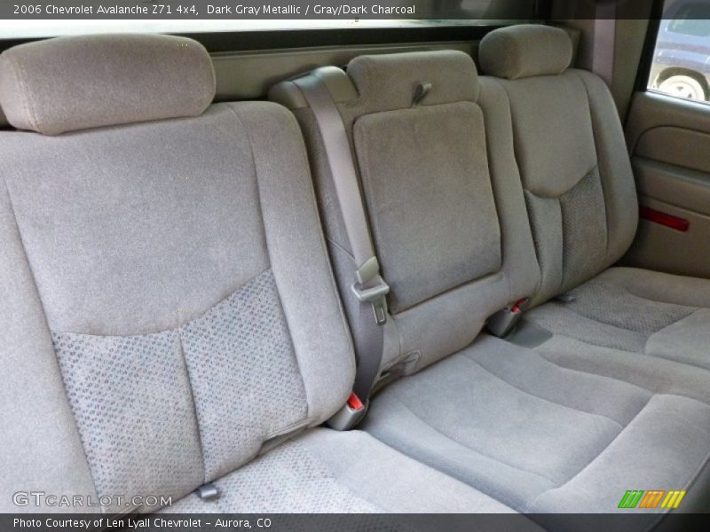 Dark Gray Metallic / Gray/Dark Charcoal 2006 Chevrolet Avalanche Z71 4x4