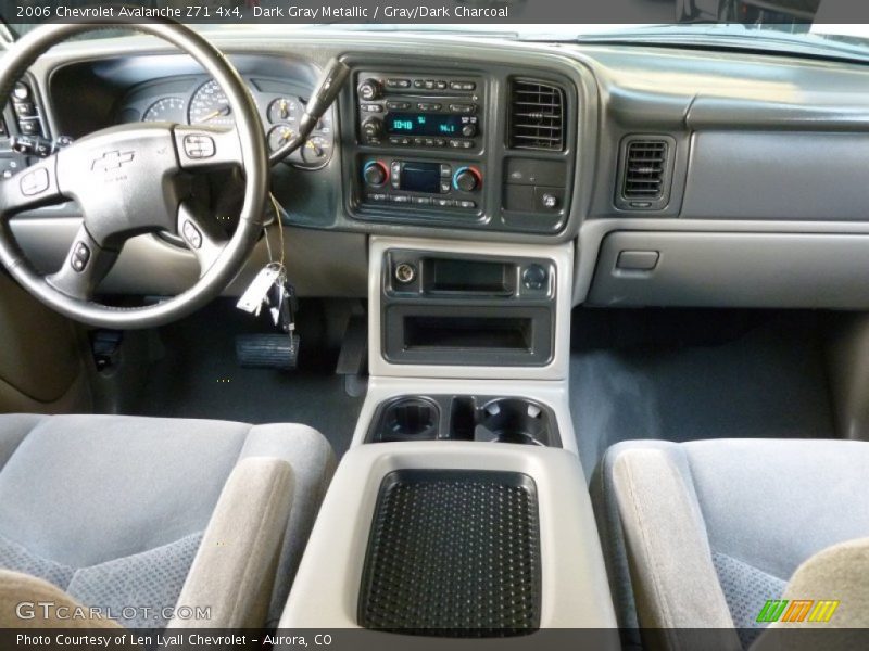 Dark Gray Metallic / Gray/Dark Charcoal 2006 Chevrolet Avalanche Z71 4x4