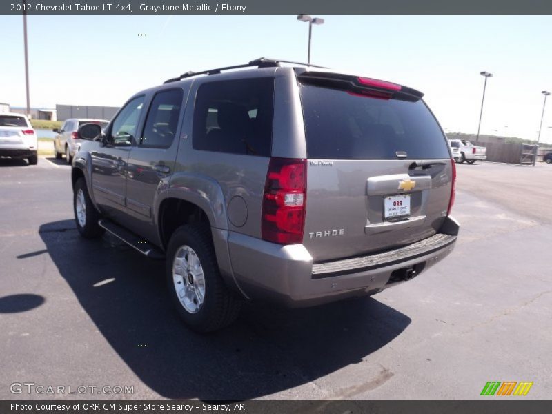 Graystone Metallic / Ebony 2012 Chevrolet Tahoe LT 4x4