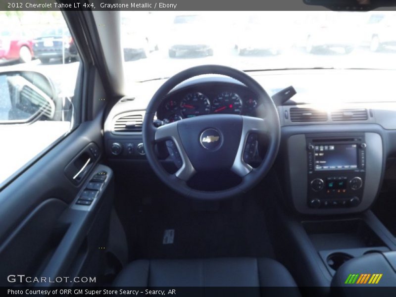 Graystone Metallic / Ebony 2012 Chevrolet Tahoe LT 4x4