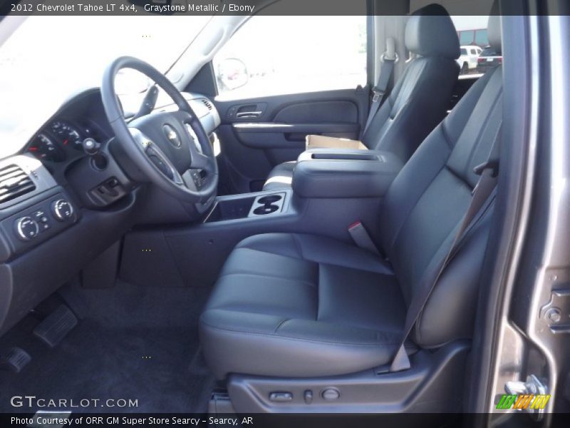 Graystone Metallic / Ebony 2012 Chevrolet Tahoe LT 4x4