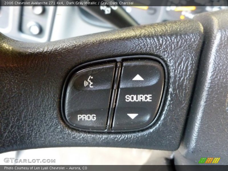 Dark Gray Metallic / Gray/Dark Charcoal 2006 Chevrolet Avalanche Z71 4x4