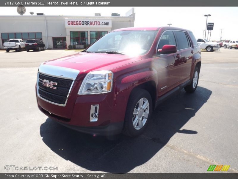 Merlot Jewel Metallic / Light Titanium 2012 GMC Terrain SLE