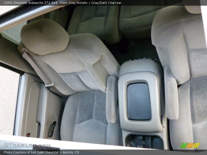 Dark Gray Metallic / Gray/Dark Charcoal 2006 Chevrolet Avalanche Z71 4x4