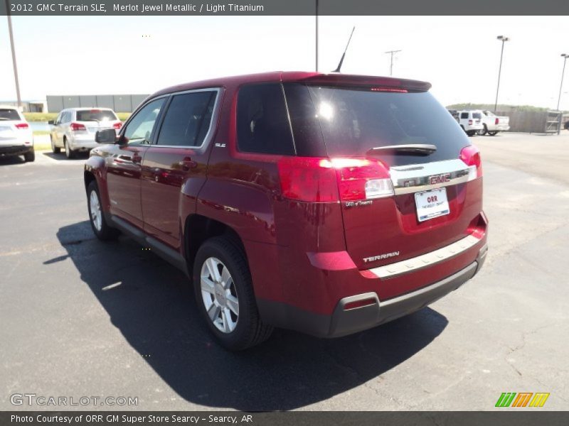 Merlot Jewel Metallic / Light Titanium 2012 GMC Terrain SLE