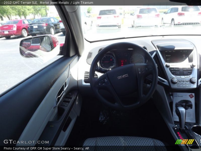 Merlot Jewel Metallic / Light Titanium 2012 GMC Terrain SLE