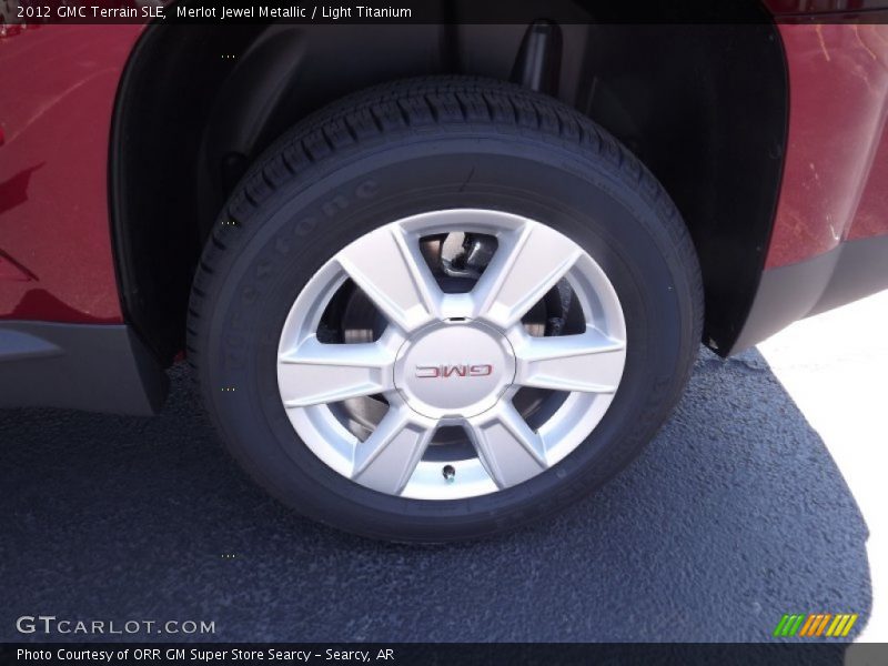 Merlot Jewel Metallic / Light Titanium 2012 GMC Terrain SLE