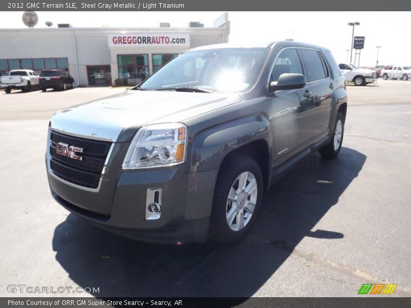 Steel Gray Metallic / Light Titanium 2012 GMC Terrain SLE