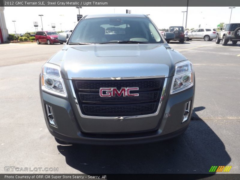 Steel Gray Metallic / Light Titanium 2012 GMC Terrain SLE