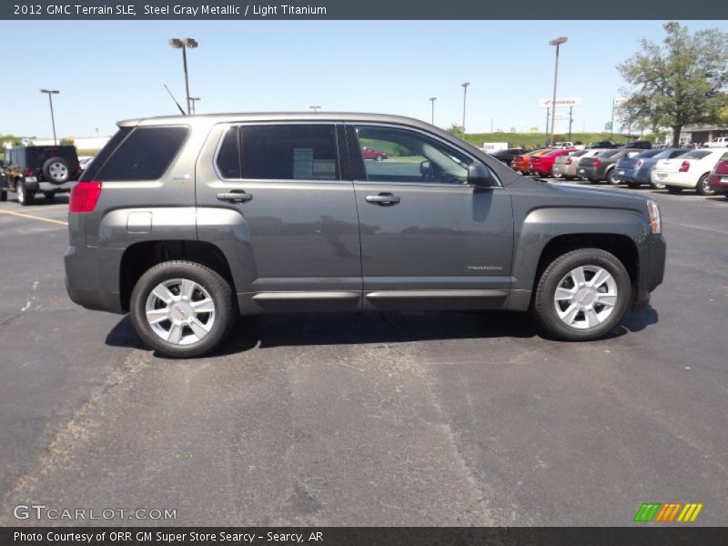 Steel Gray Metallic / Light Titanium 2012 GMC Terrain SLE