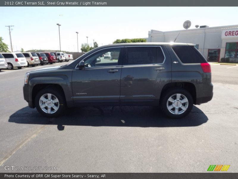 Steel Gray Metallic / Light Titanium 2012 GMC Terrain SLE