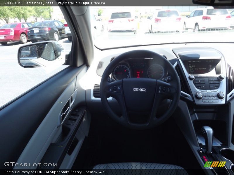 Steel Gray Metallic / Light Titanium 2012 GMC Terrain SLE