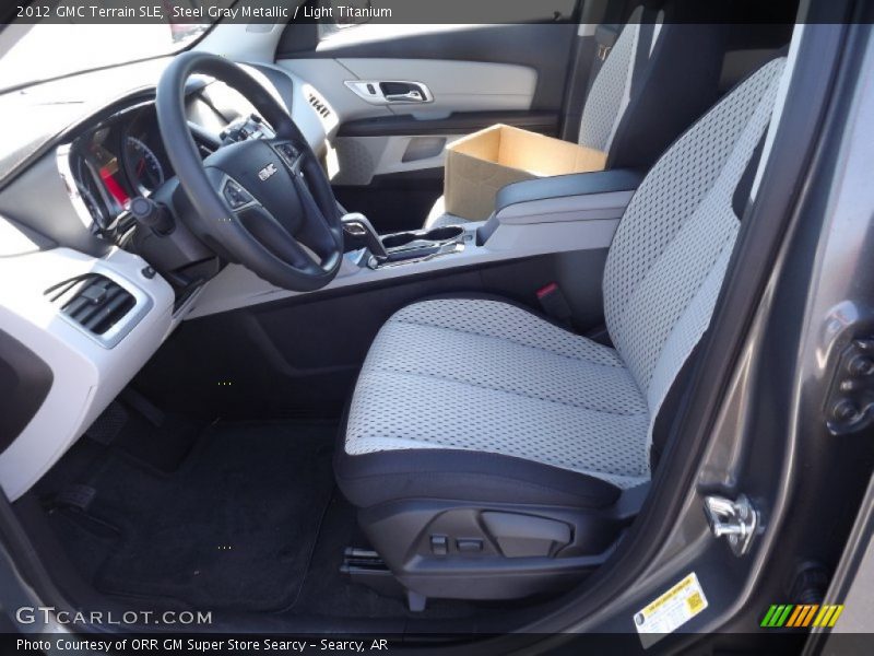 Steel Gray Metallic / Light Titanium 2012 GMC Terrain SLE