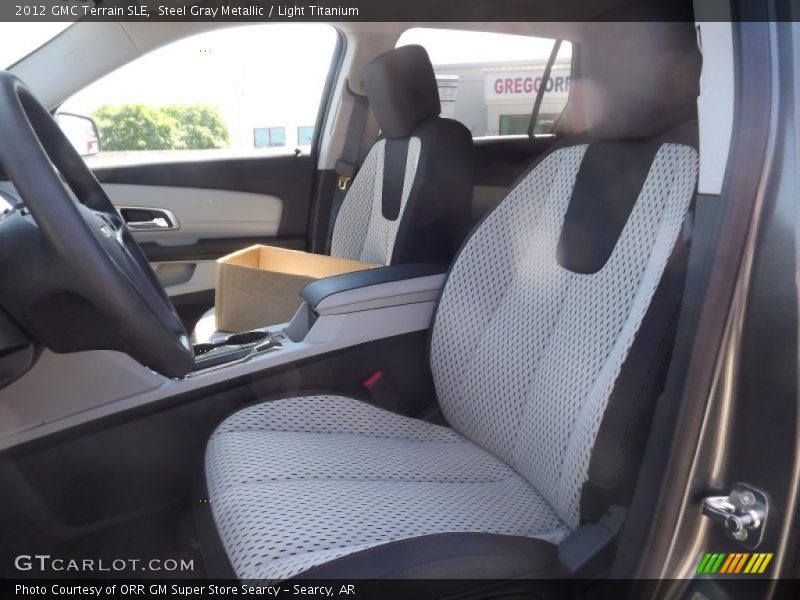Steel Gray Metallic / Light Titanium 2012 GMC Terrain SLE