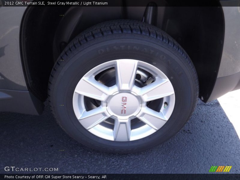Steel Gray Metallic / Light Titanium 2012 GMC Terrain SLE