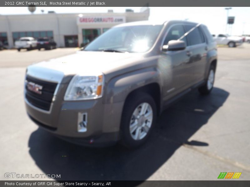 Mocha Steel Metallic / Jet Black 2012 GMC Terrain SLE