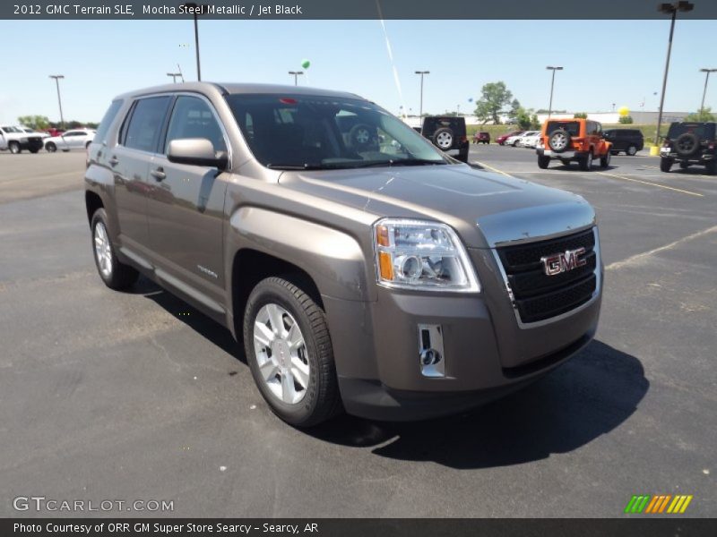 Mocha Steel Metallic / Jet Black 2012 GMC Terrain SLE