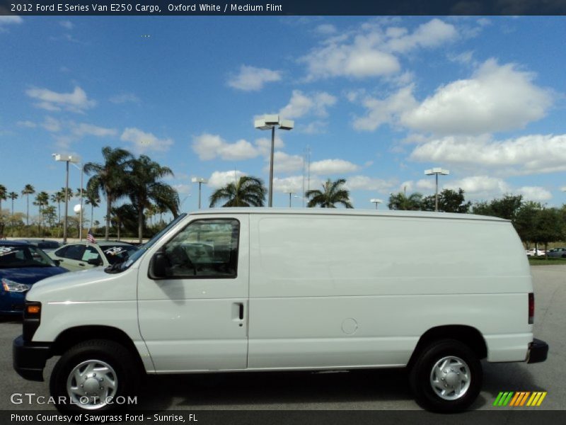  2012 E Series Van E250 Cargo Oxford White