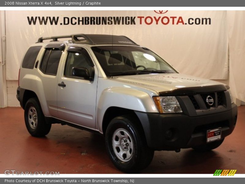 Silver Lightning / Graphite 2008 Nissan Xterra X 4x4