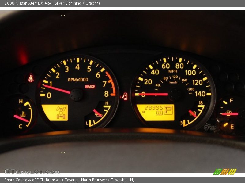 Silver Lightning / Graphite 2008 Nissan Xterra X 4x4