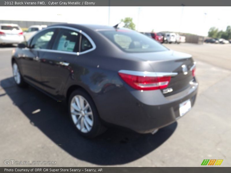 Cyber Gray Metallic / Ebony 2012 Buick Verano FWD