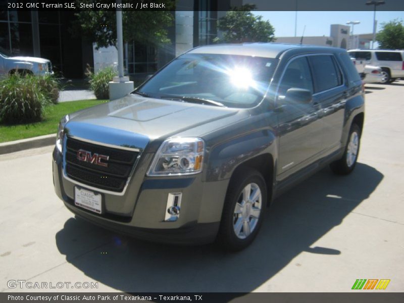 Steel Gray Metallic / Jet Black 2012 GMC Terrain SLE