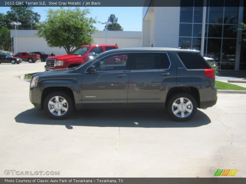 Steel Gray Metallic / Jet Black 2012 GMC Terrain SLE