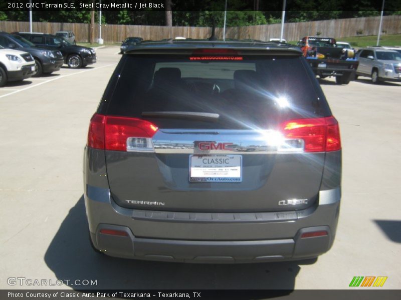 Steel Gray Metallic / Jet Black 2012 GMC Terrain SLE