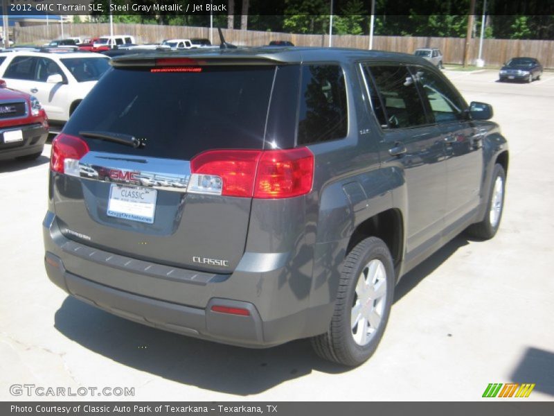 Steel Gray Metallic / Jet Black 2012 GMC Terrain SLE