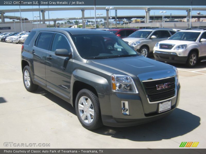 Steel Gray Metallic / Jet Black 2012 GMC Terrain SLE