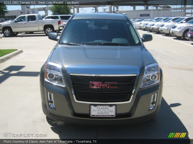 Steel Gray Metallic / Jet Black 2012 GMC Terrain SLE