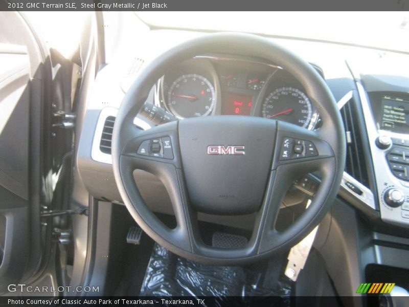 Steel Gray Metallic / Jet Black 2012 GMC Terrain SLE