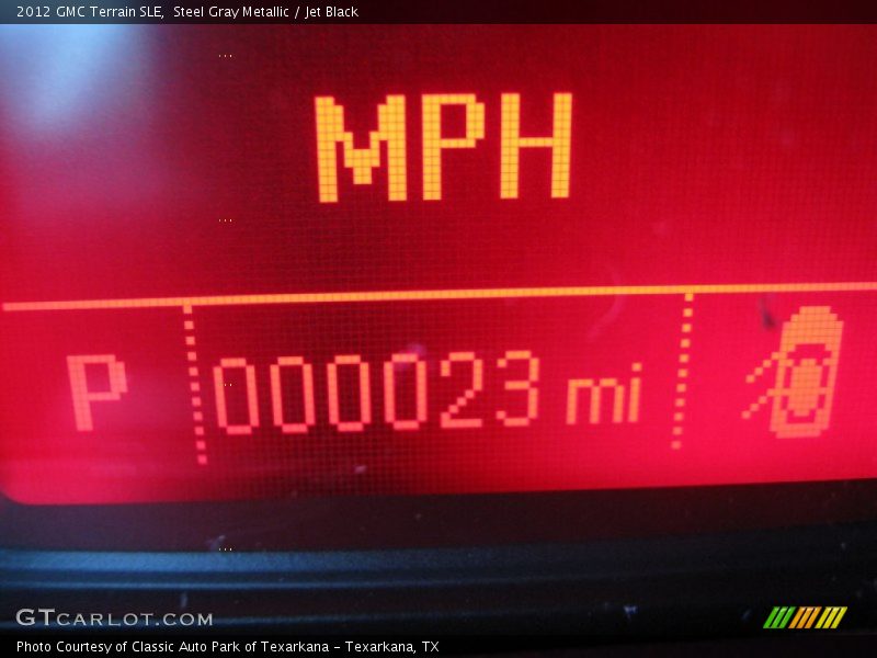Steel Gray Metallic / Jet Black 2012 GMC Terrain SLE