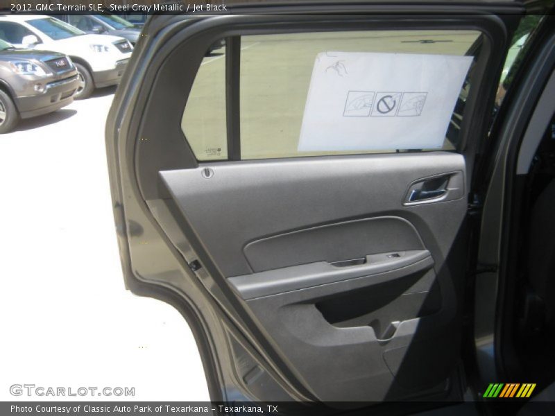 Steel Gray Metallic / Jet Black 2012 GMC Terrain SLE